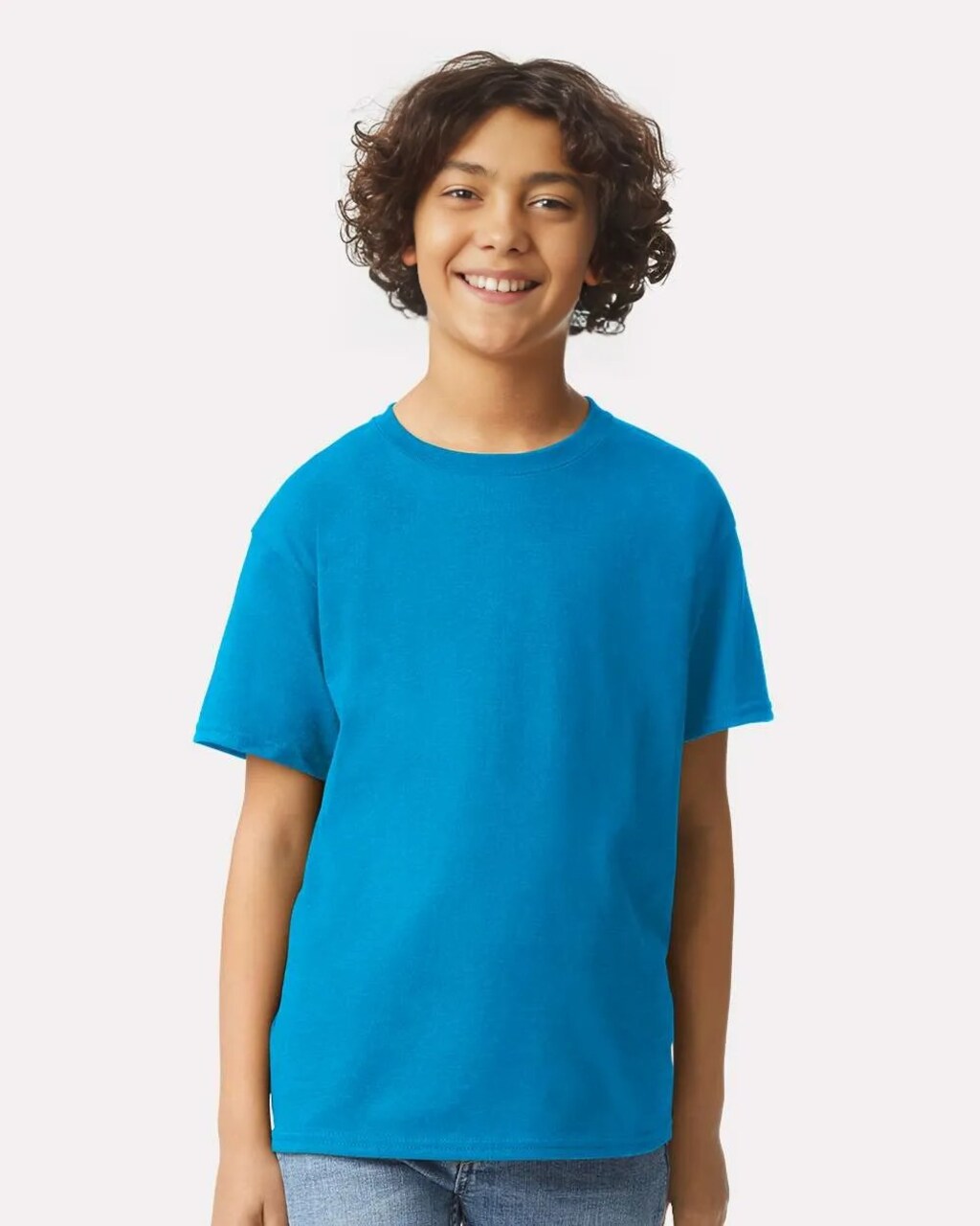 Gildan® Ultra Cotton Youth Crewneck Short Sleeve T-Shirt Perfect for School, Sports & Custom Printing Cotton Tee